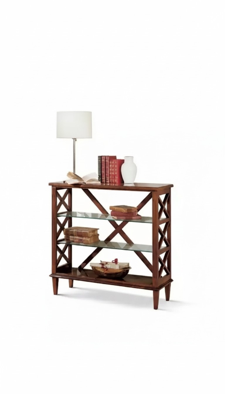 Regal BÃ¼cherschrank Braun BÃ¼cherregal Klassische Wohnzimmer Design
