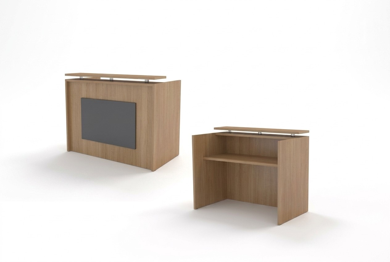 Rezeption Arbeitstisch Holz BÃ¼romÃ¶bel Empfangstisch BÃ¼ro MÃ¶bel Neu