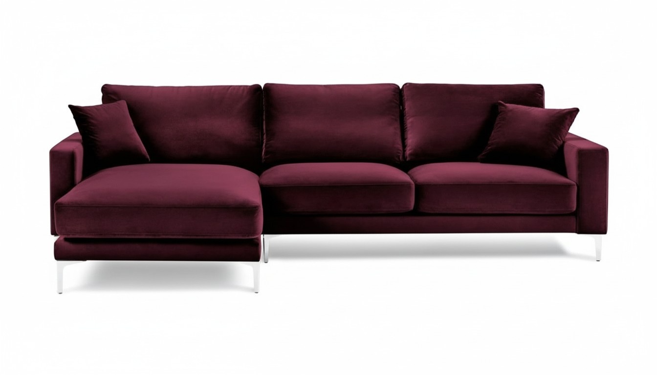 Rot Burgund Ecksofa Design Couchen Polster Sofa Sofas Italienische MÃ¶bel Design