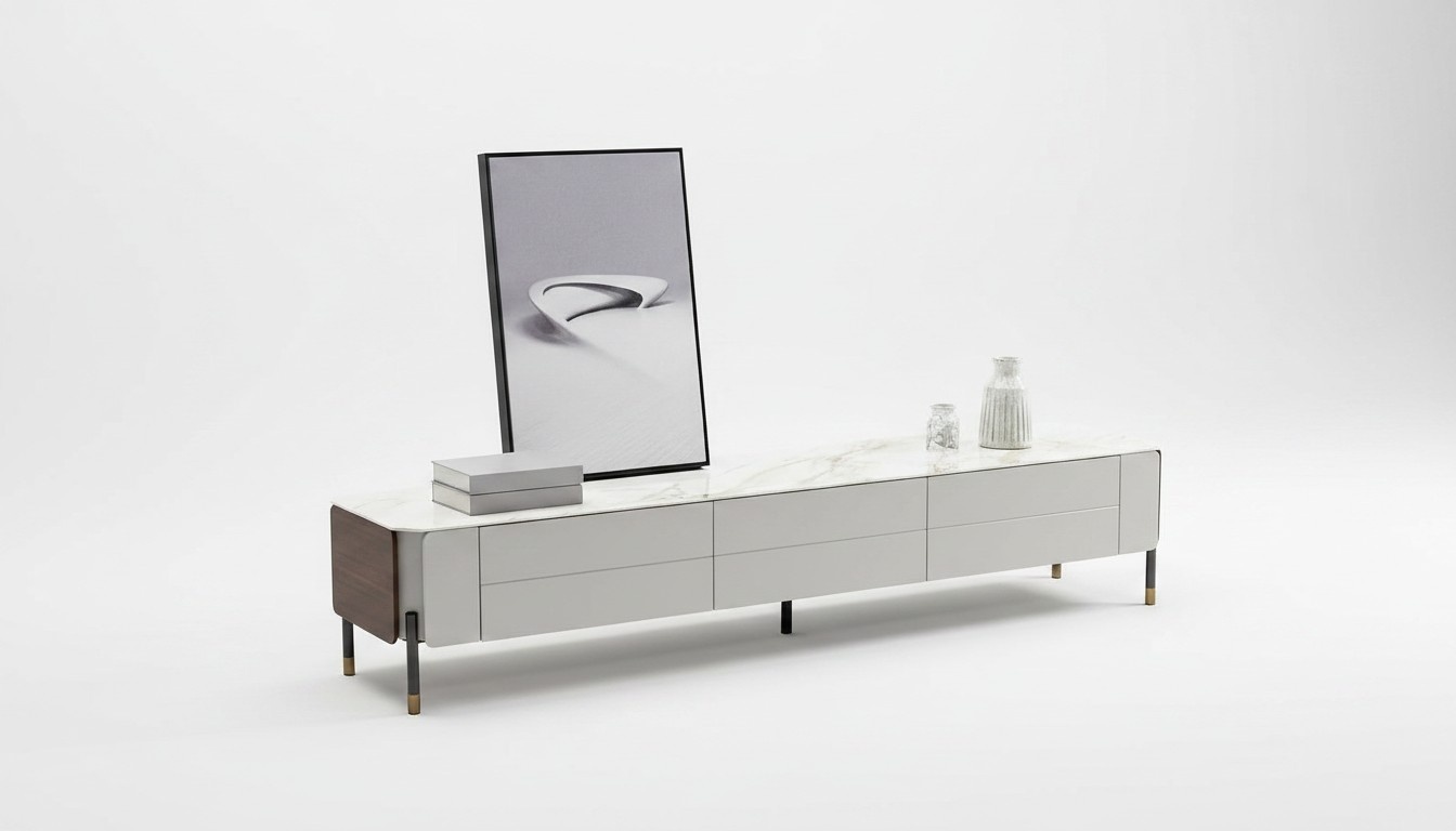 rtv Lowboard tv StÃ¤nder Sideboard Holz Modern WeiÃ Wohnzimmer Neu