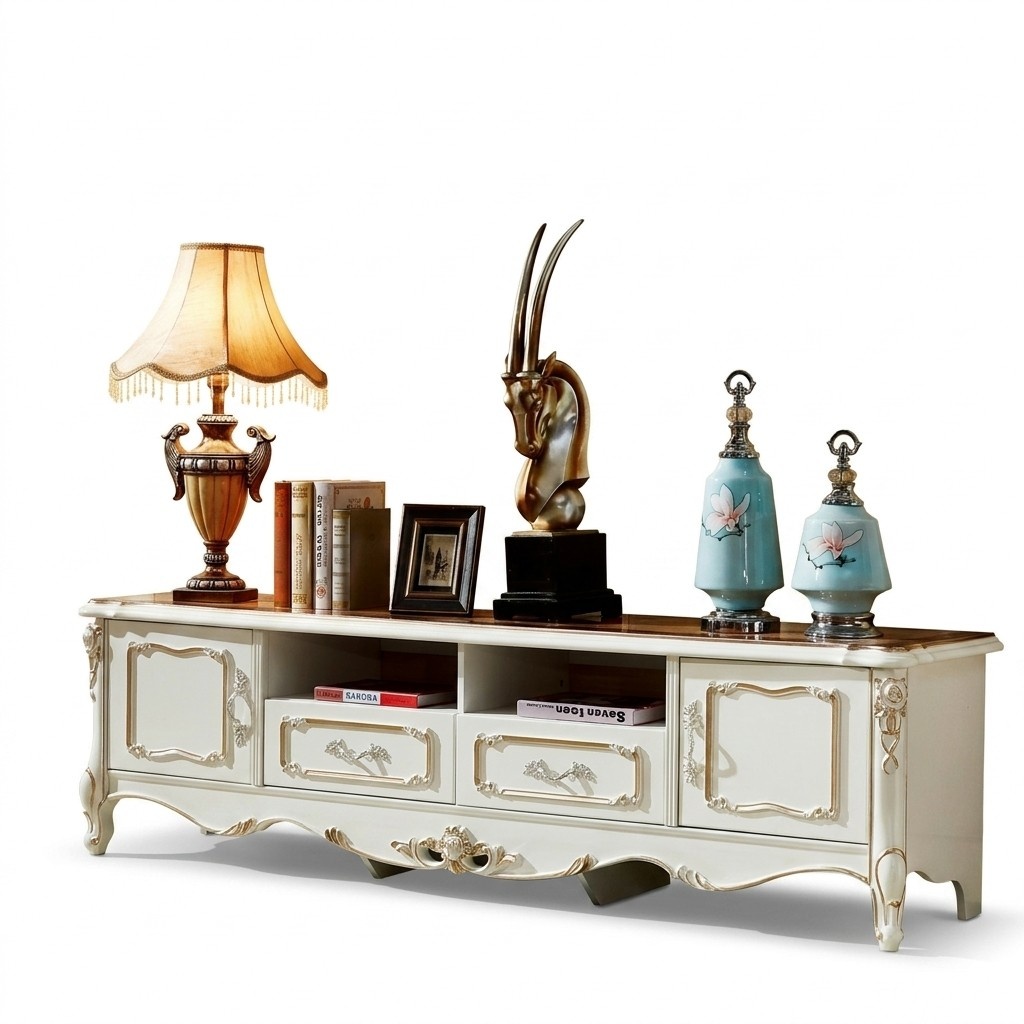 rtv StÃ¤nder Sideboard Kommode Wohnzimmer Kommoden Holz Barock Rokoko
