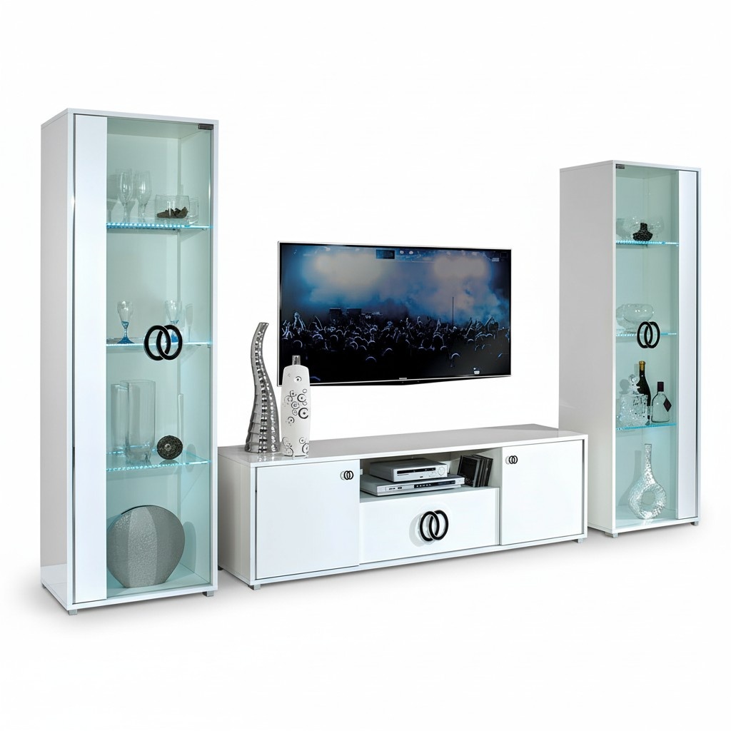 rtv tv Sideboard Tisch Fernseh Schrank Tisch Design Neu WeiÃ 160 cm Modern Neu