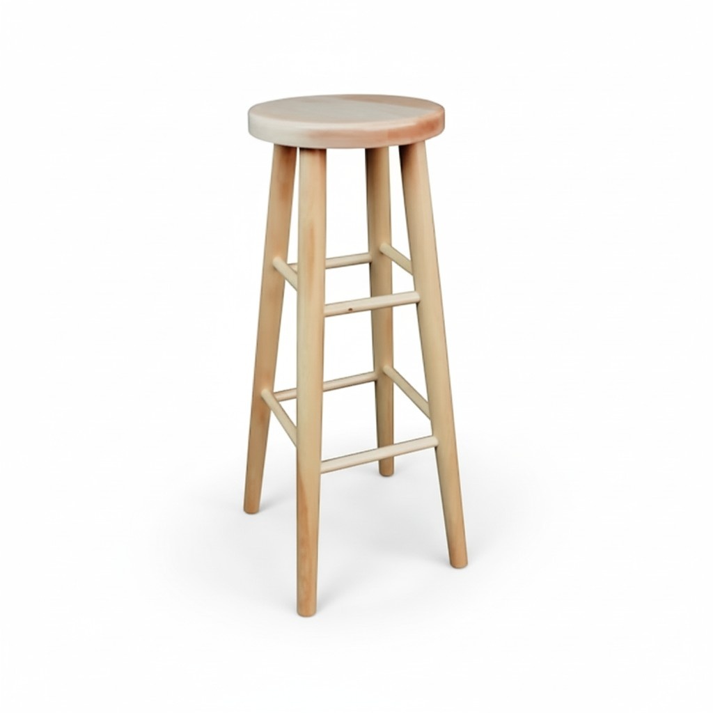 Rund Sitzhocker Holzhocker Massivholz Hocker FuÃhocker StÃ¼hl Barhocker