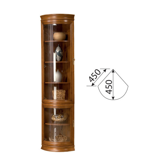 Klassische Glaschrank BÃ¼cherschrank BÃ¼cherregal Eckvitrine Vitrinenschrank