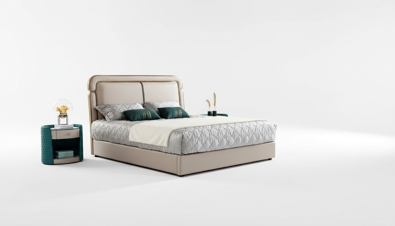 Schlafgarnitur Konsolentisch Hocker Nachttisch Bett Schlafzimmer MÃ¶bel