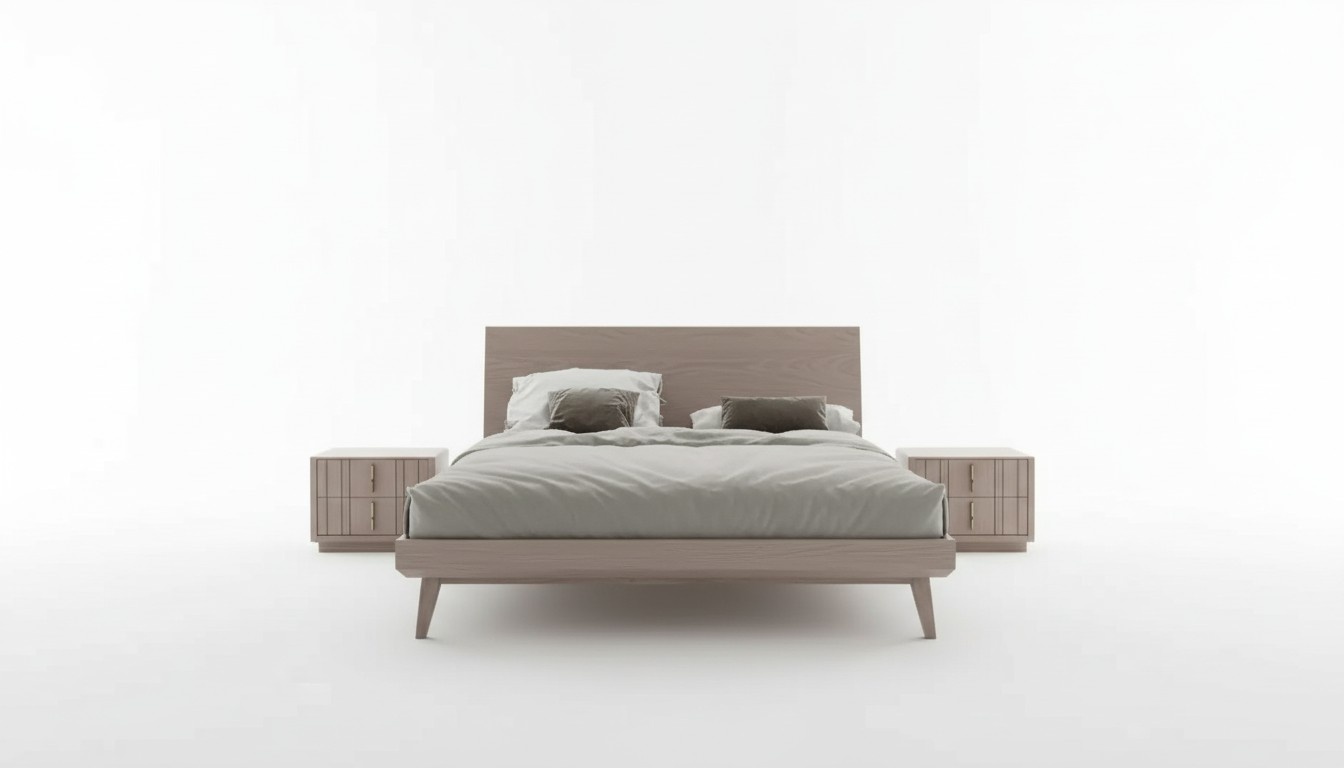 Schlafzimmer Bett 2x Nachttische Luxus MÃ¶bel 3 StÃ¼ck Modern neu