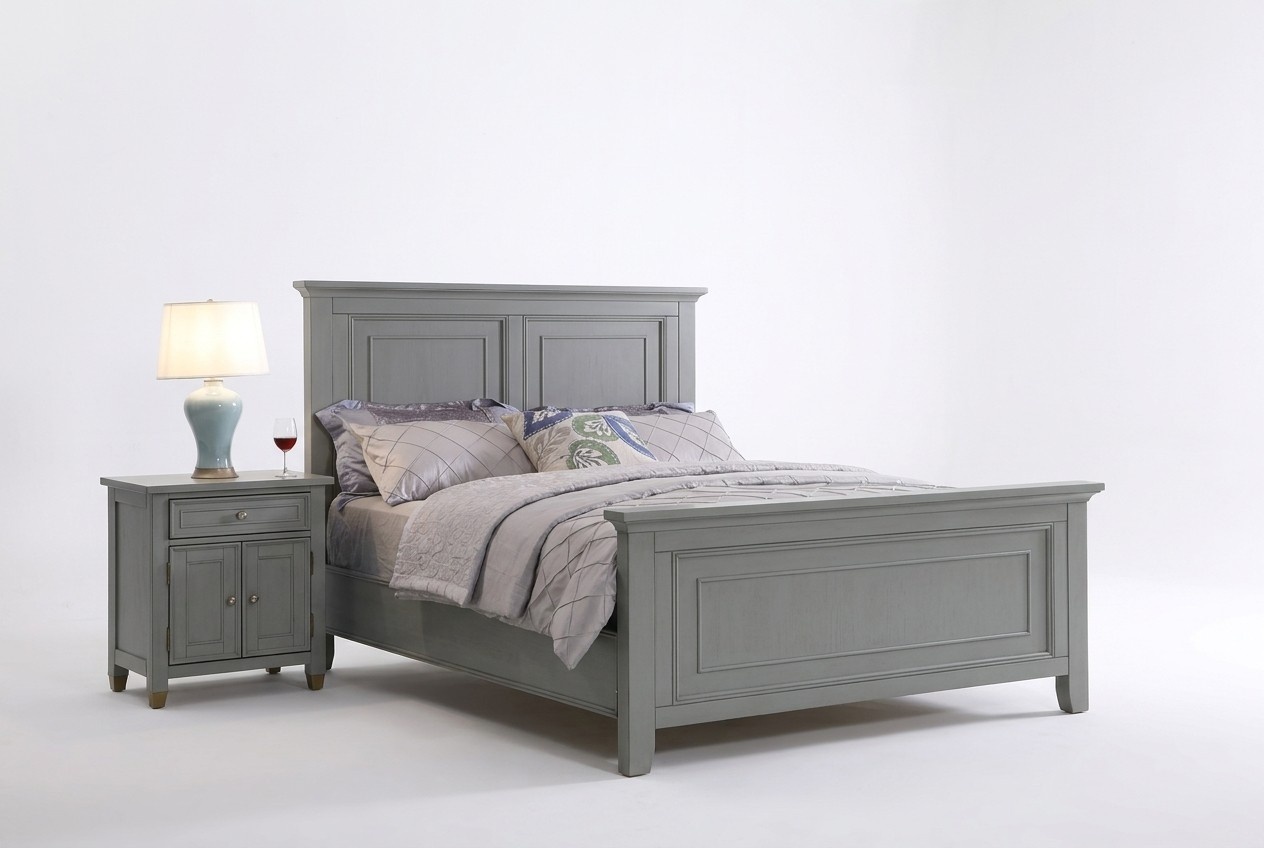 Schlafzimmer Nachttische 3 StÃ¼ck Set Design Luxus Bett Holz Doppelbett neue MÃ¶bel