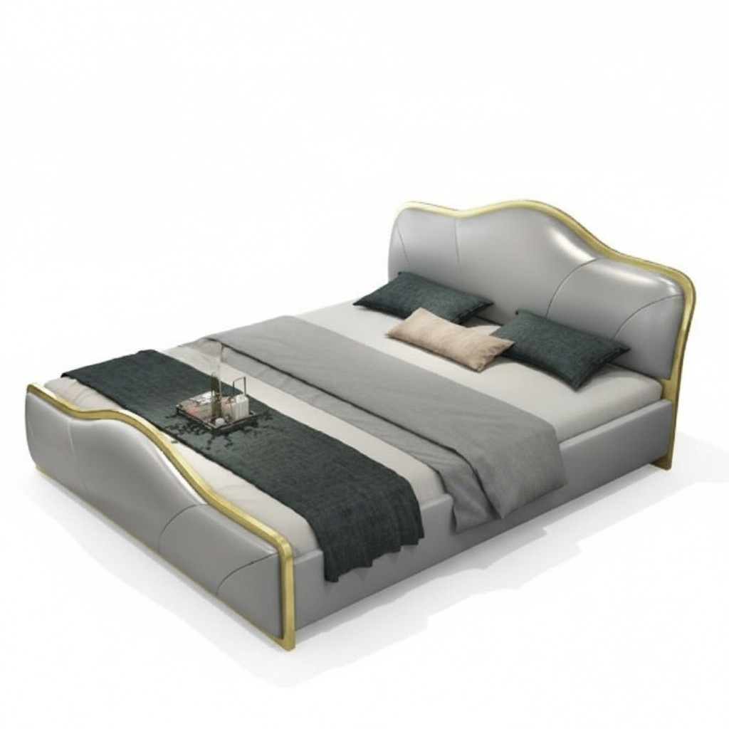 Schlafzimmer Bett Polster Design Luxus Doppel Hotel Betten Holz MÃ¶bel