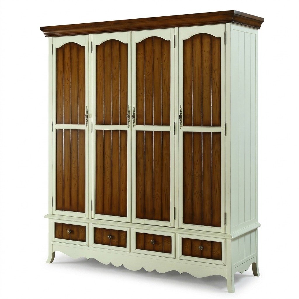Schlafzimmer Holz Kleiderschrank 3 tÃ¼riger Wandschrank Schrank KleiderschrÃ¤nke