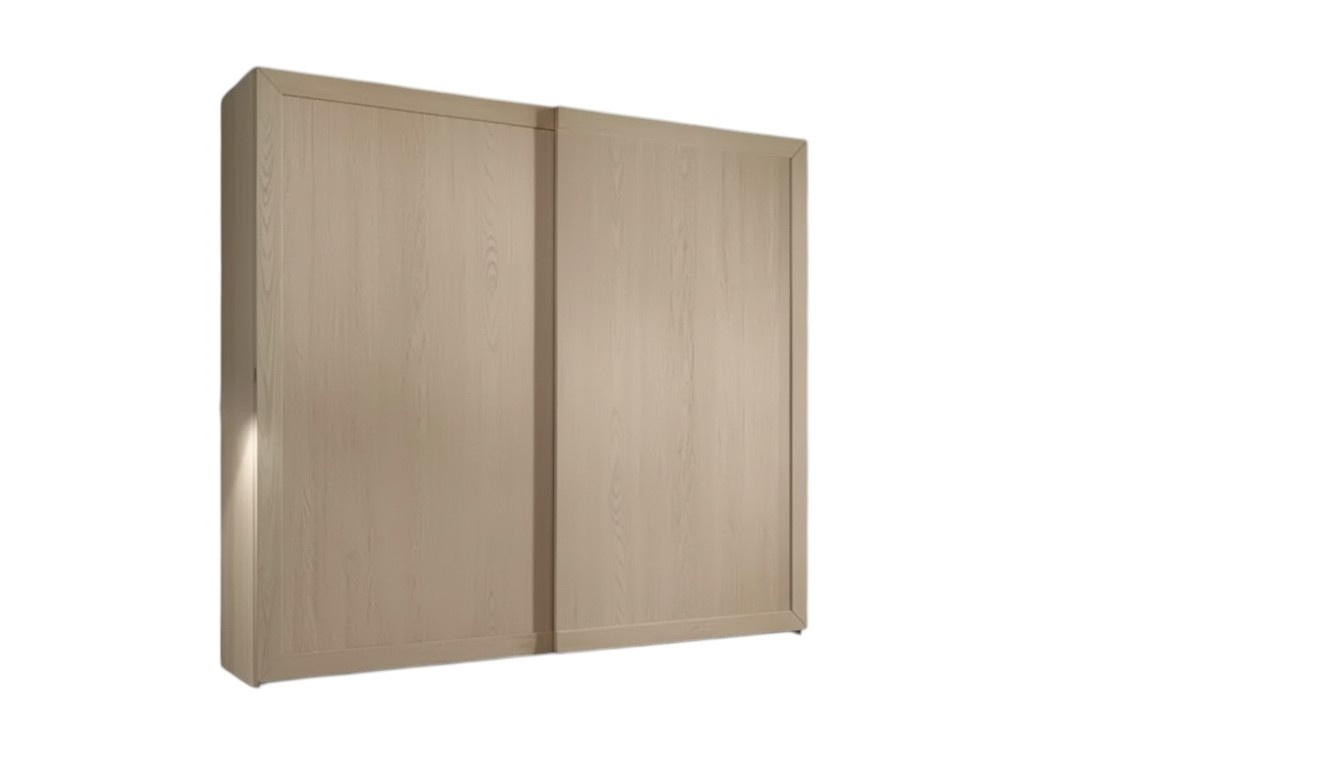 Schlafzimmer Kleiderschrank Holz Schrank Modern SchrÃ¤nke 272cm beige