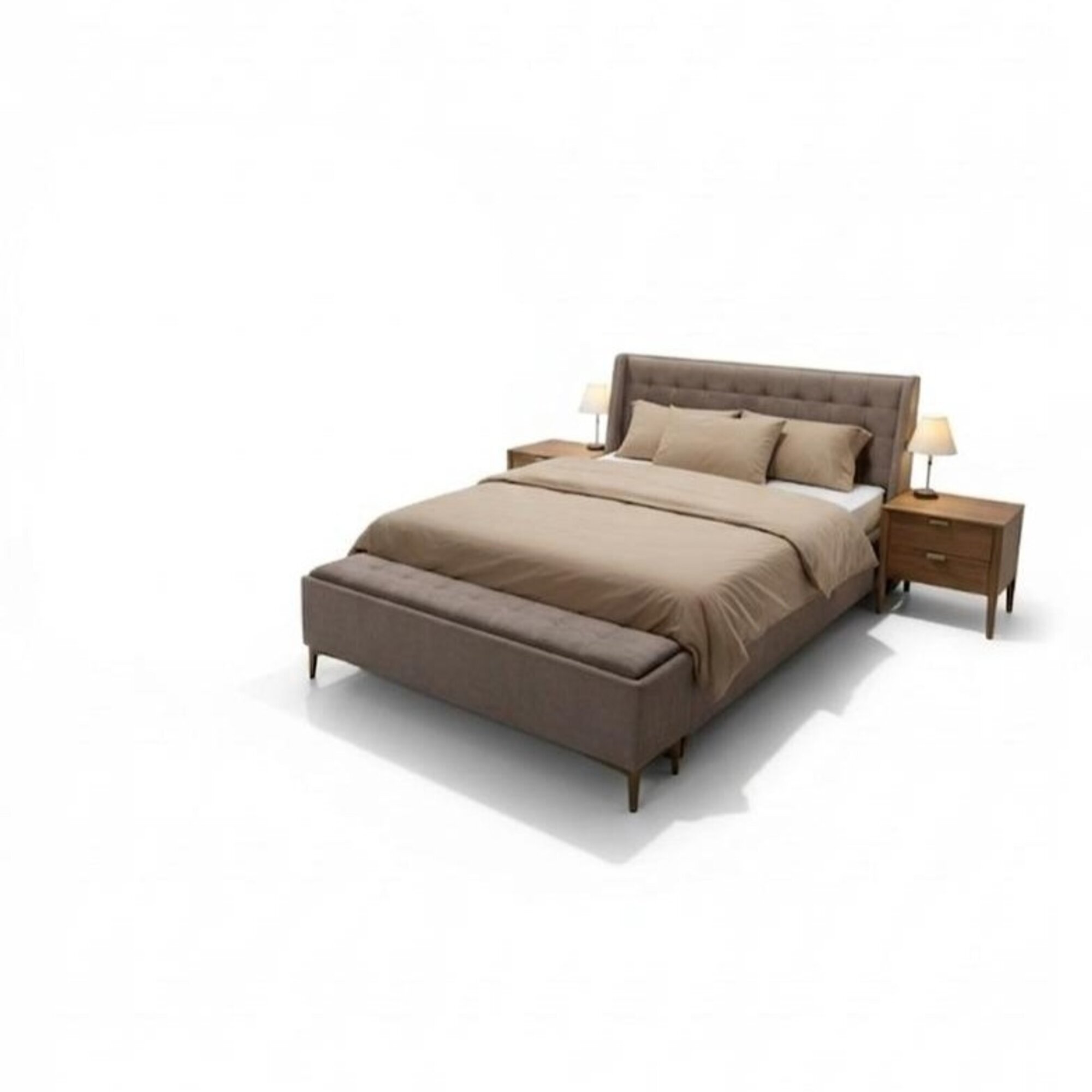 Schlafzimmer Luxus Bett Doppel Design elegant modern bett neu hotel