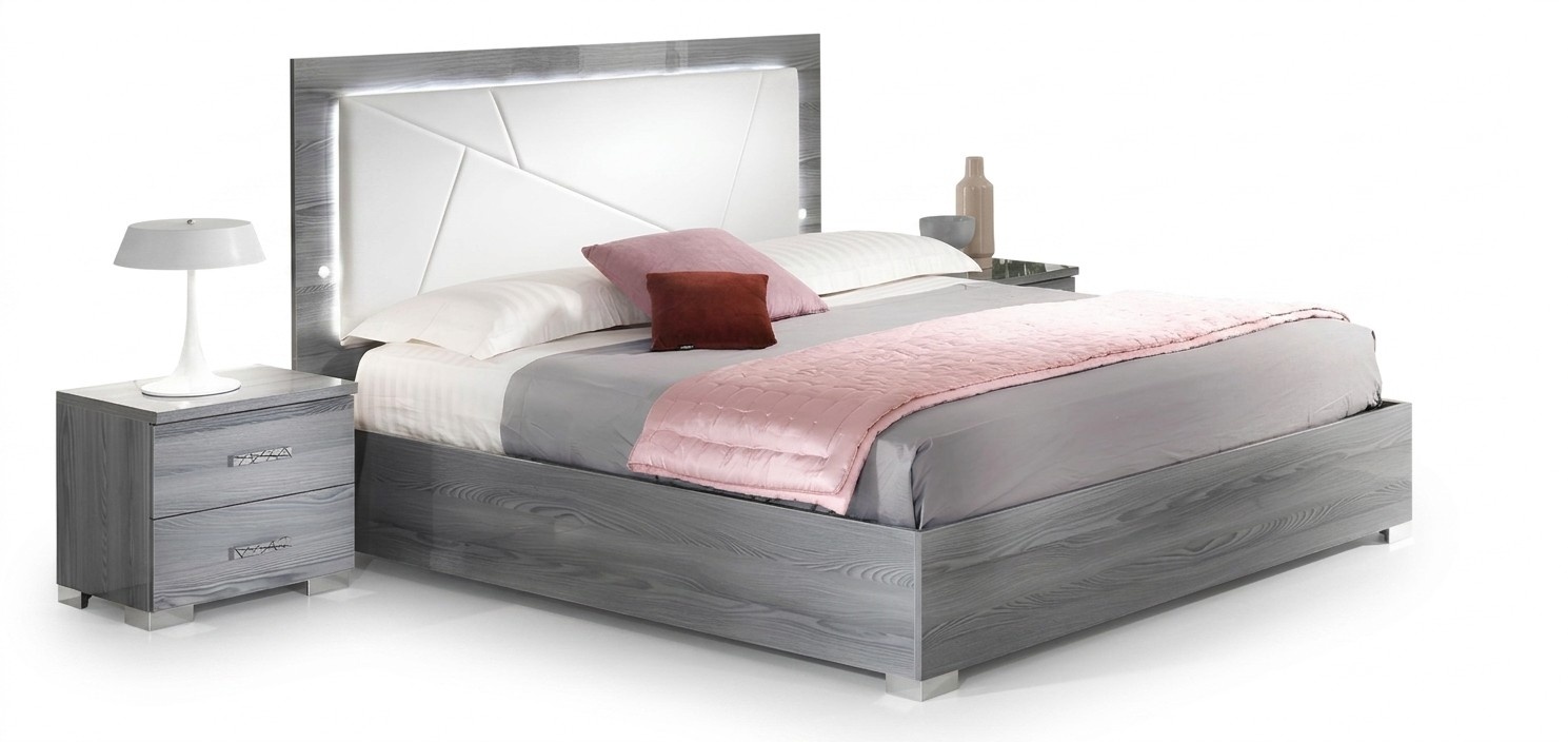 Schlafzimmer Set Bett 2x Nachttische 3tlg. Italienische MÃ¶bel Luxus Hotel