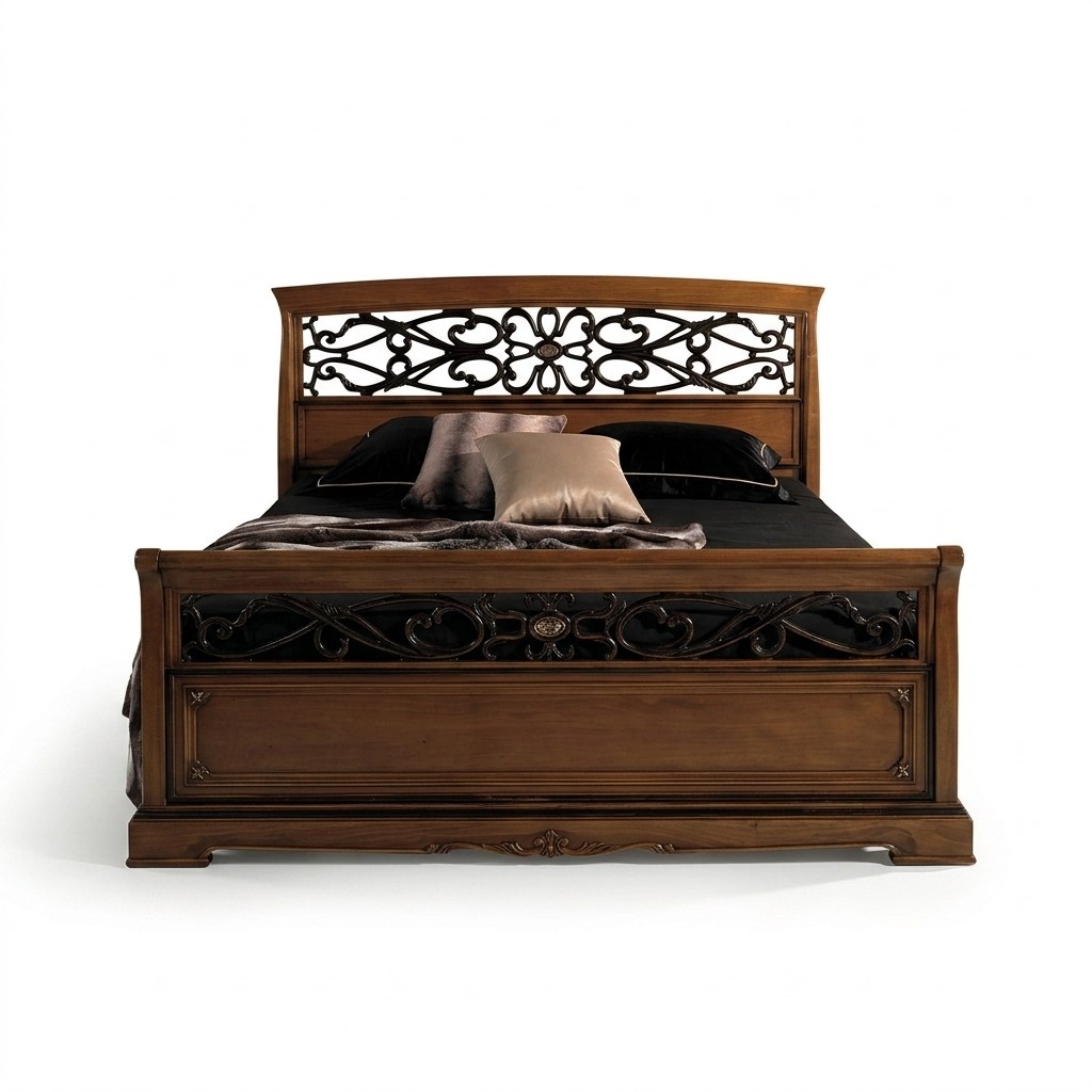 Schlafzimmer Set Bett mit 2 Nachttischen Betten Design MÃ¶bel Einrichtung 3tlg.