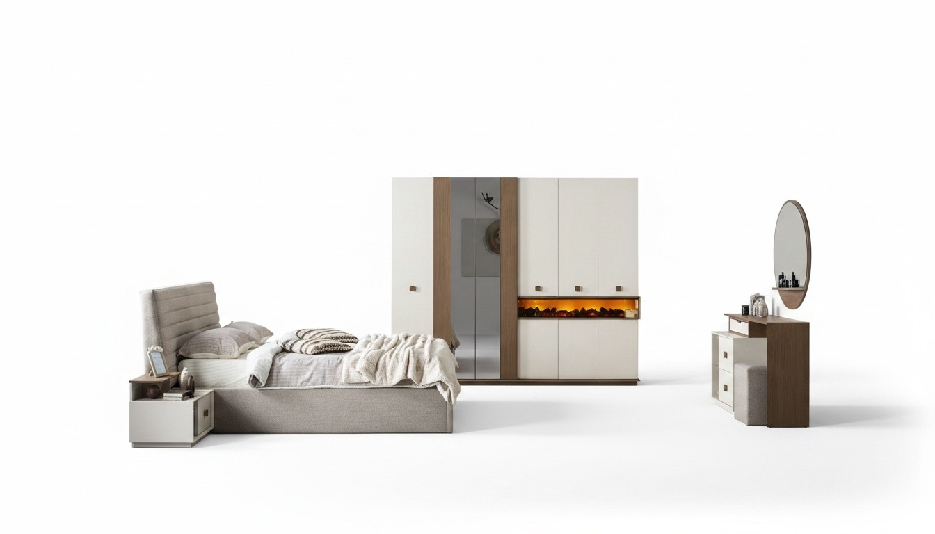 Schlafzimmer-Set MÃ¶bel, die den Raum betonen