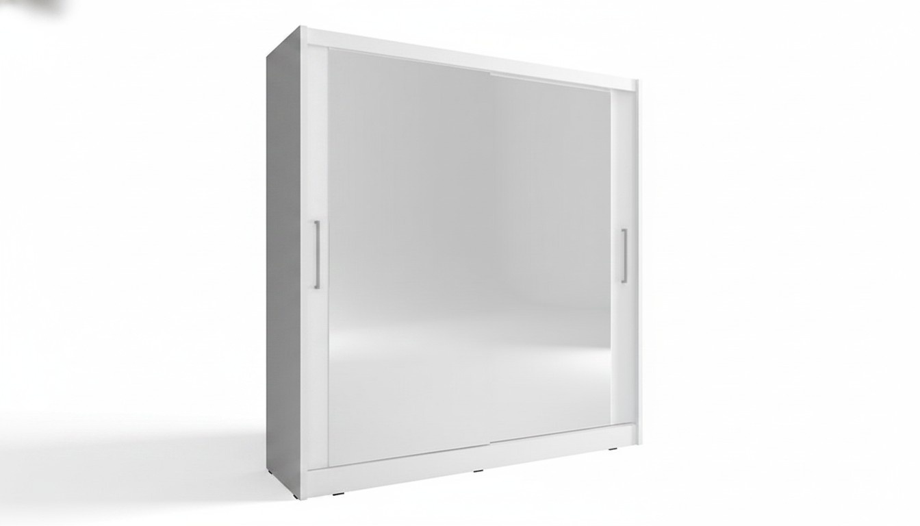 Schlafzimmer Spiegel Schwebe TÃ¼ren Schrank 200cm Kleider SchrÃ¤nke SchiebetÃ¼ren