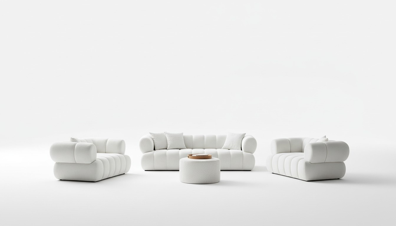 Schlichtes Design â Sofa-Set und Sessel fÃ¼r Ihr Zuhause