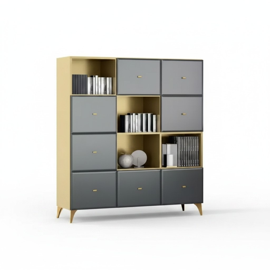 Schrank BÃ¼cherregal Standregal Raumteiler FÃ¤cher Regal Aktenschrank Regal