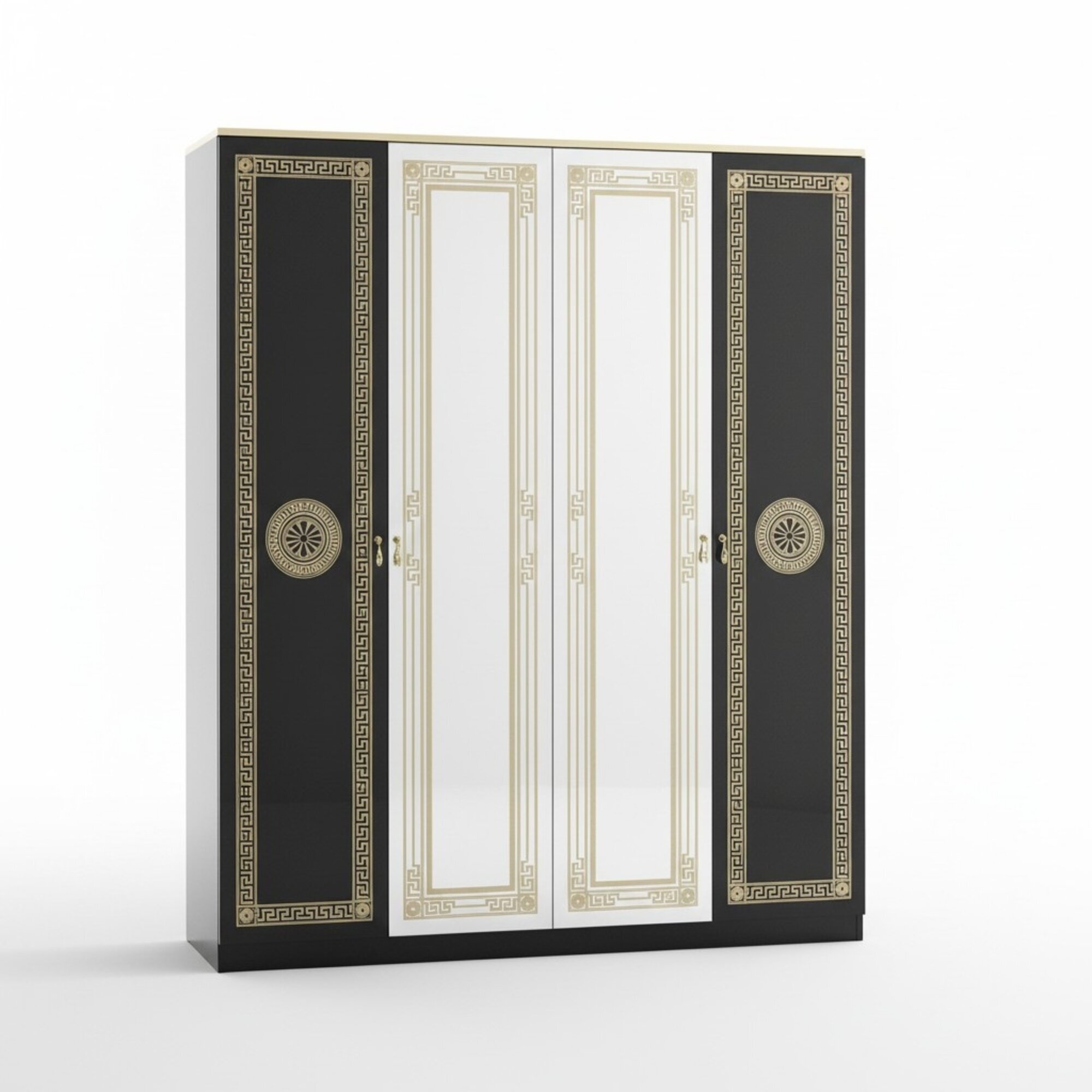 Schrank Edler Kleiderschrank Made in Italy Klassische SchrÃ¤nke Schlafzimmer