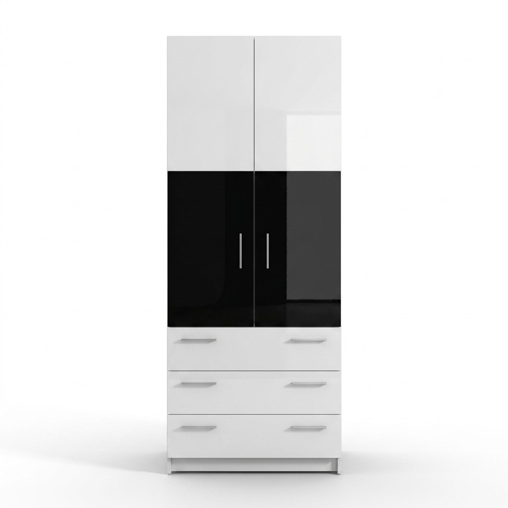 Schrank Kleiderkasten Hochschrank Stauraumschrank WÃ¤scheschrank