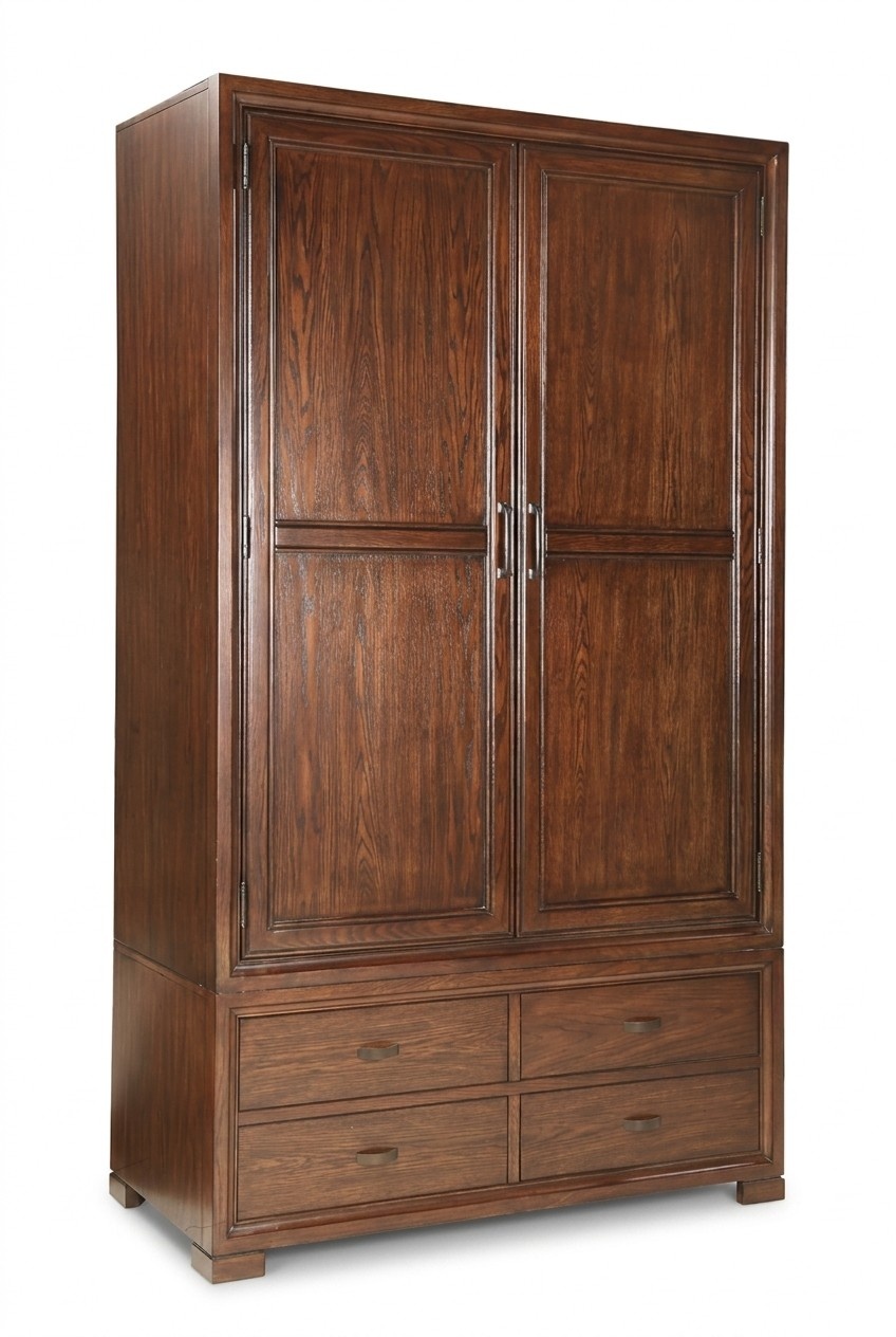 Schrank Holzschrank Klassische KleiderschrÃ¤nke Kleiderschrank Neu Landhaus Stil