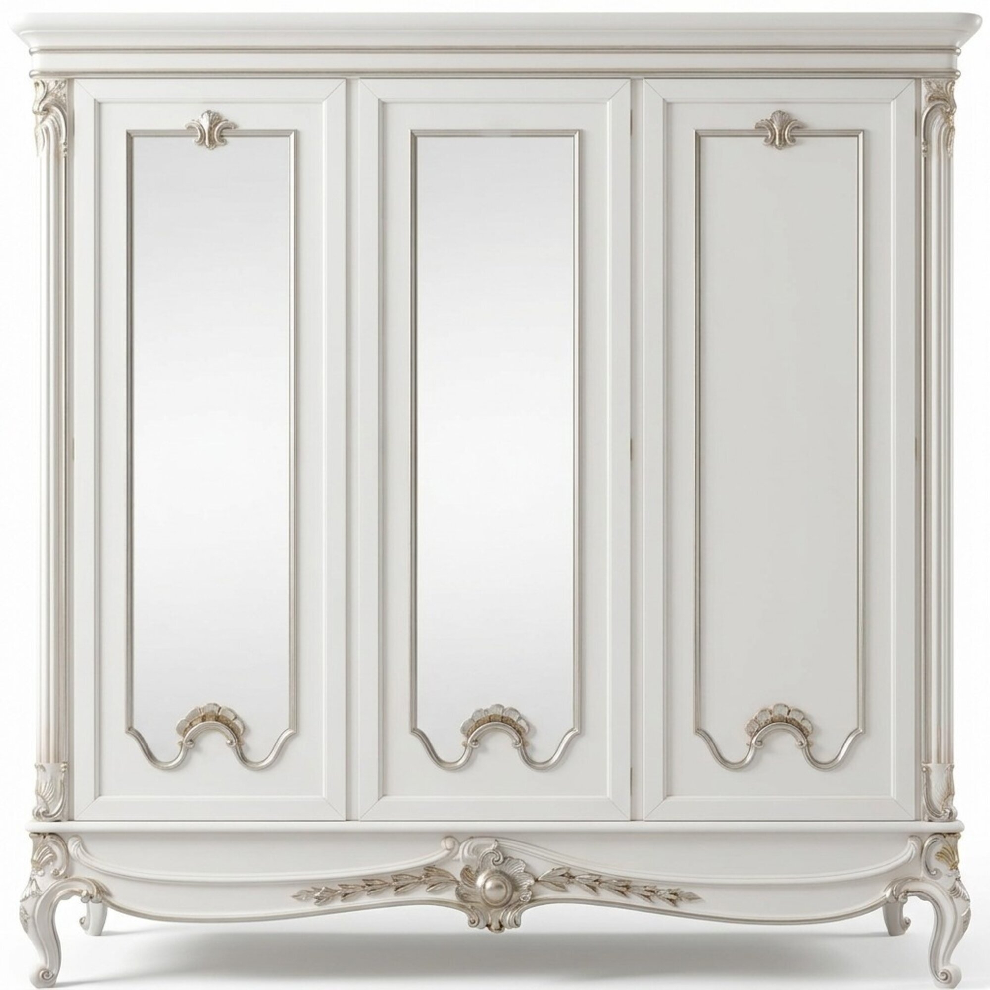 Schrank Kleiderschrank Regal Aufbewahrungs Garderobe Modern Spiegel Holz Design