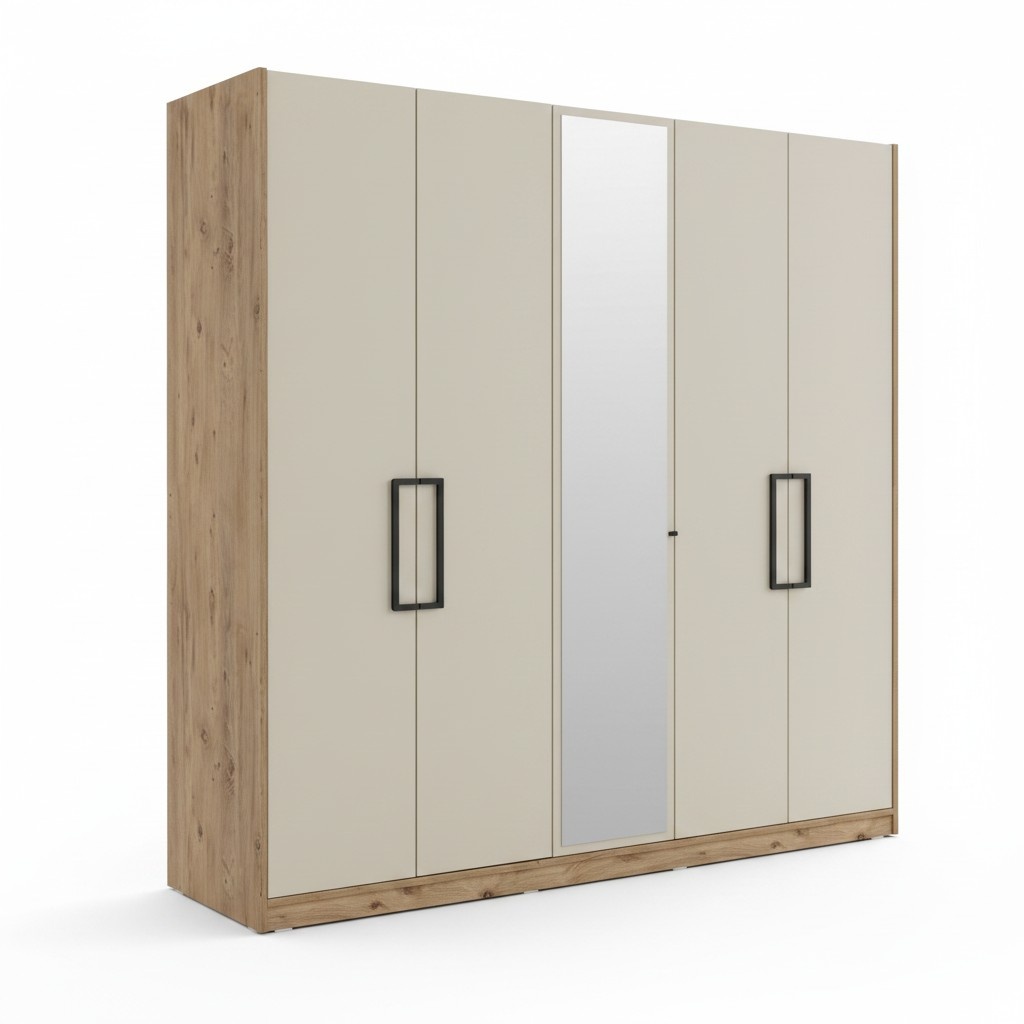 Schrank Kleiderschrank Spiegel SchrankmÃ¶bel Schlafzimmer Garderobe Schrankwand