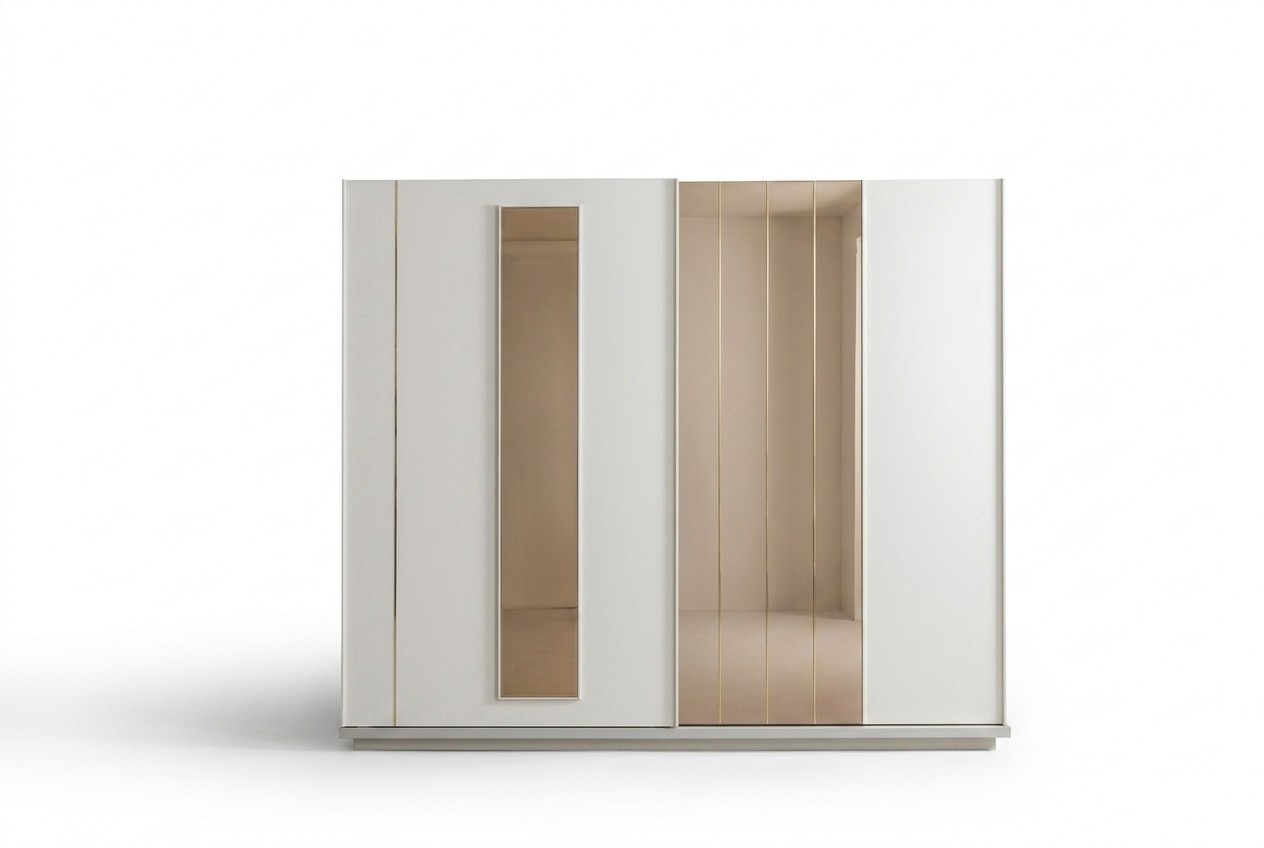 Schrank Luxus SchrÃ¤nke Kleiderschrank Holz MÃ¶bel Schlafzimmer 250cm