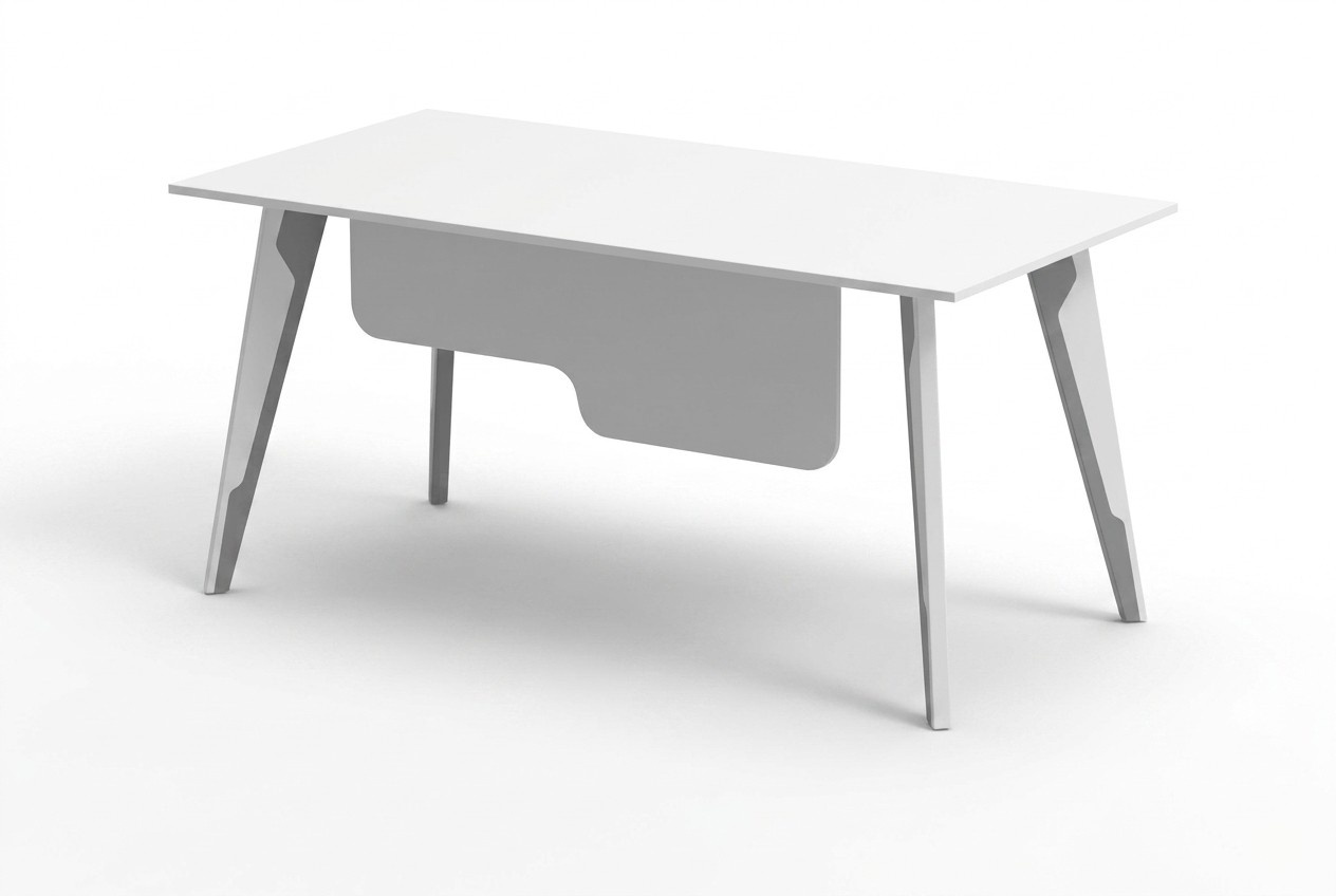 Schreibtisch Arbeitszimmer Tisch BÃ¼rotisch Computertisch WeiÃ - Schwarz