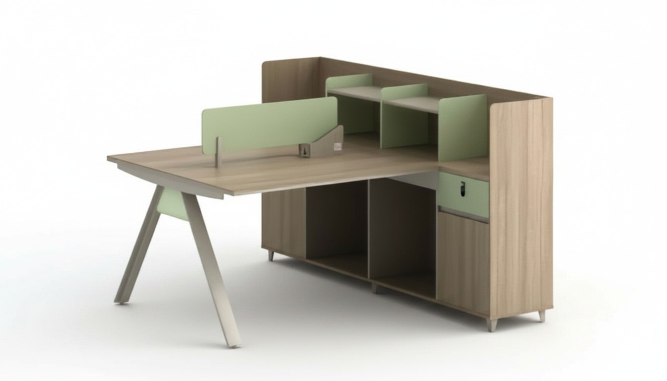 Schreibtisch Co-Working-Tisch TeambÃ¼rotisch Gemeinschaftsschreibtisch 2 Personen