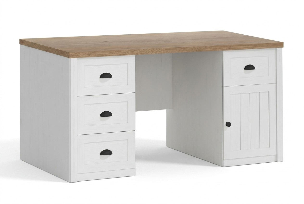 Schreibtisch Holz Holztisch Massiver Tisch BÃ¼romÃ¶bel Landhaus BÃ¼ro MÃ¶bel Tische