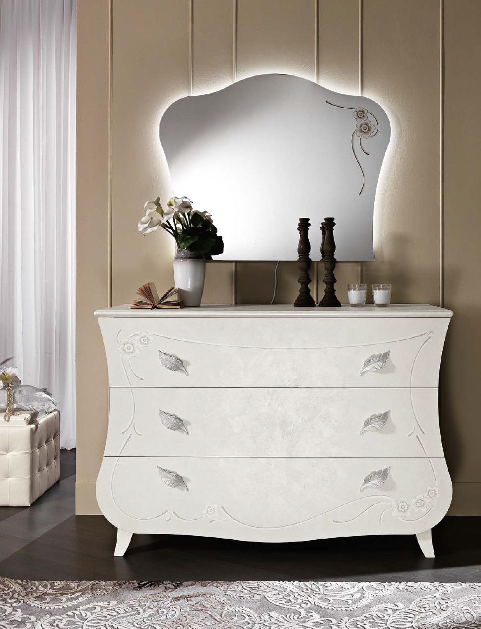 Kommoden Italienische MÃ¶bel Massiv Spiegel 2tlg Sideboard Kommode Schrank Holz