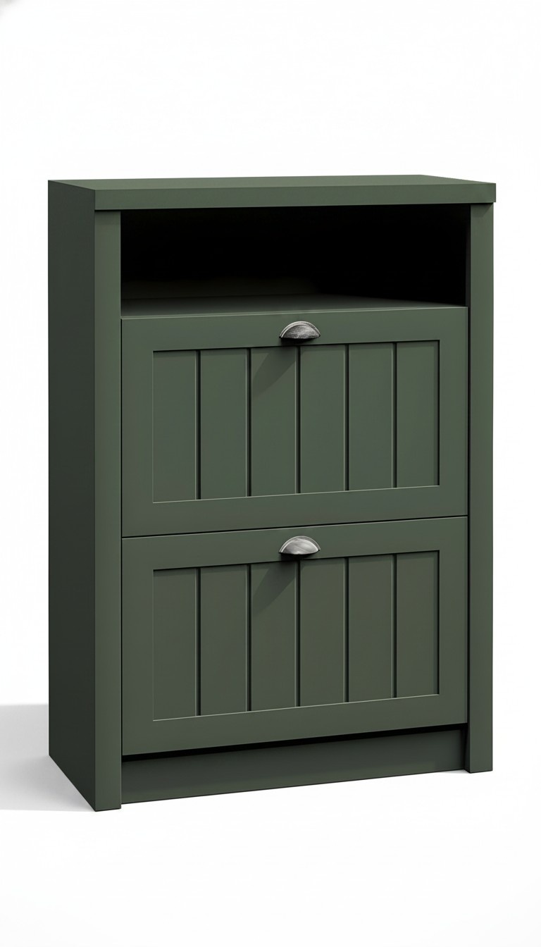 Schuhkippschrank Schuhklappenschrank Schuhschrank Doppelfach SchuhmÃ¶bel