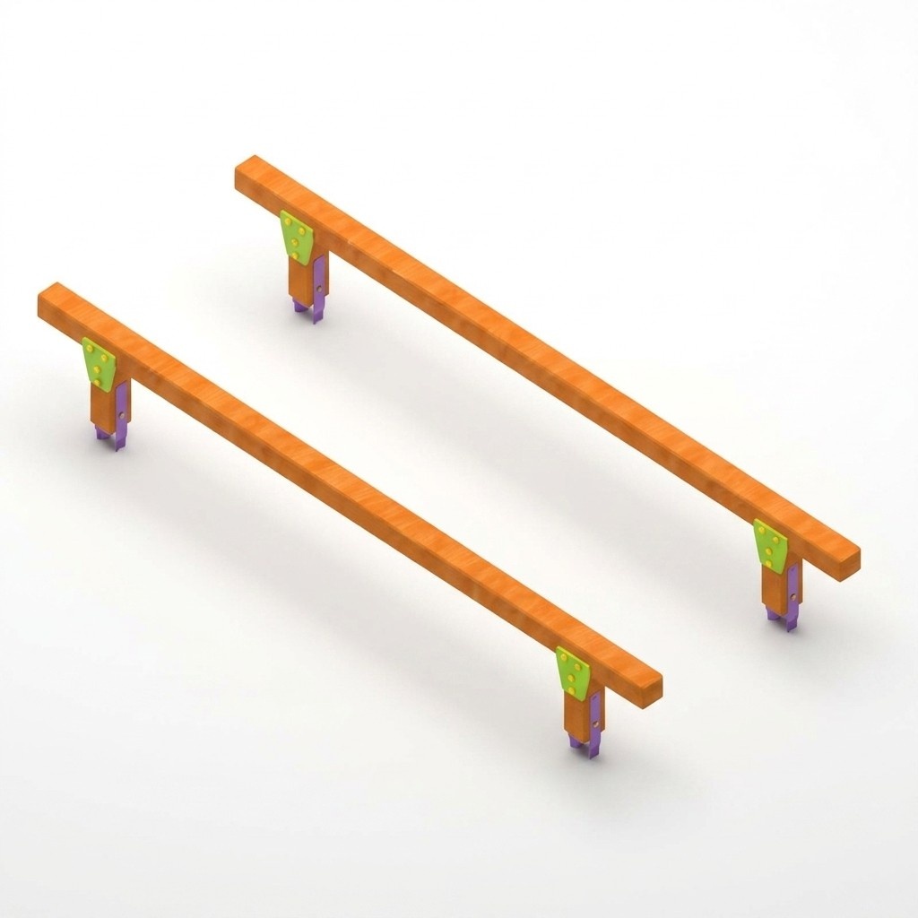 Schwebebalken Balanceweg Spielbalken AbenteuerbrÃ¼cke Gleichgewichtsbalken