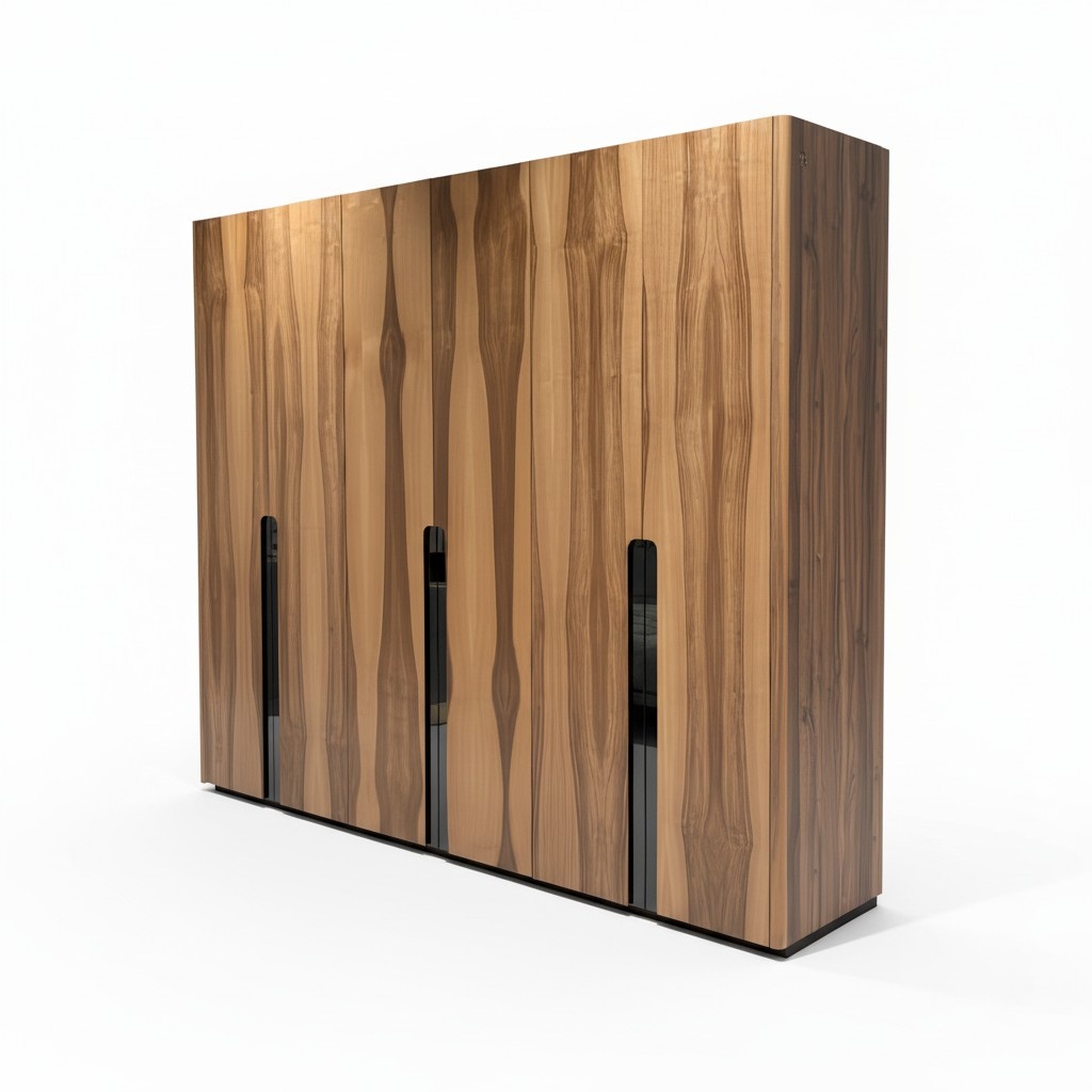 SechstÃ¼riger Kleiderschrank Schrank Schlafzimmer Holz MÃ¶bel
