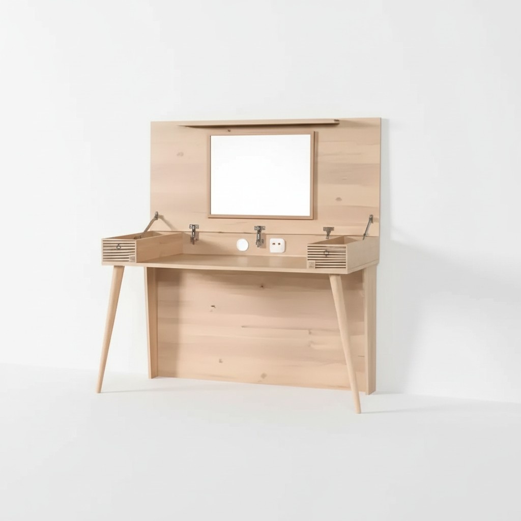 SekretÃ¤r Schreibtisch Tisch 130x60x152 Schreibtische Tische MÃ¶bel Holz Computer