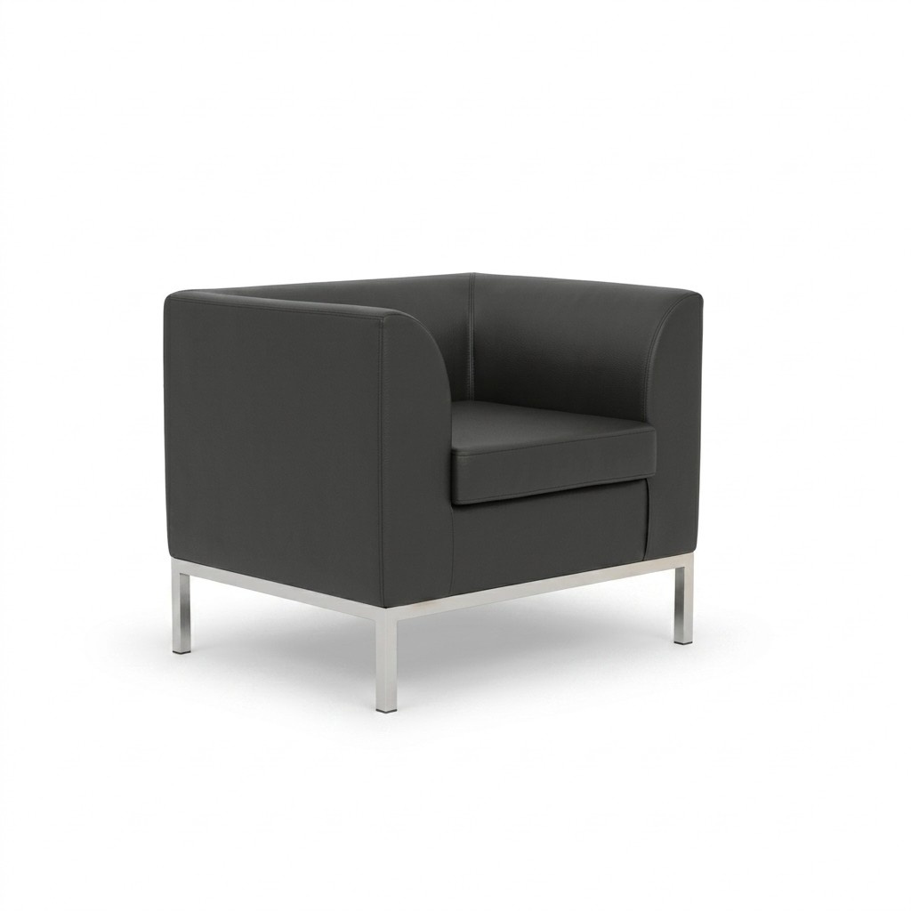 Sessel Arbeitszimmer BÃ¼ro MÃ¶bel Textil Neu Schwarz Sitz Luxus MÃ¶bel