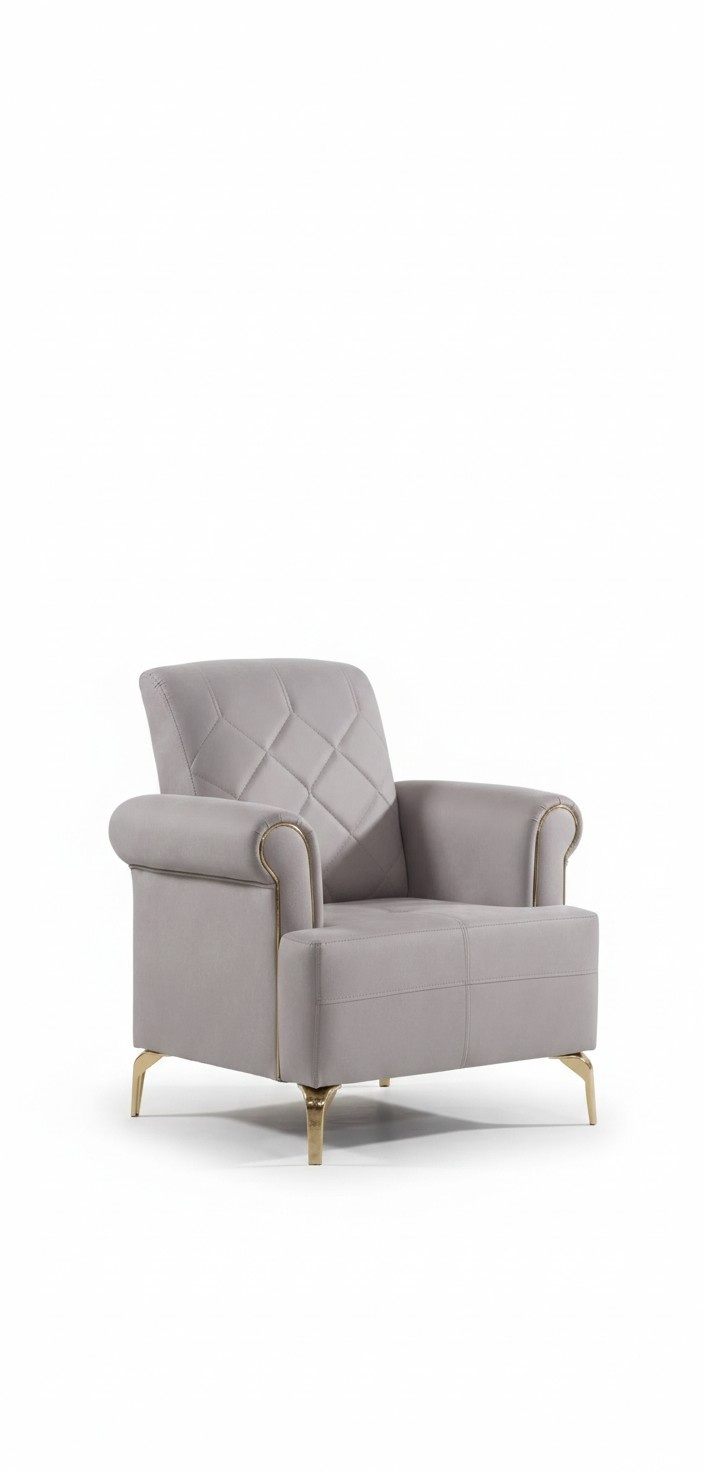 Sessel Polsterstuhl Lounge Armlehnen Polstersessel Wohnzimmer Lounge