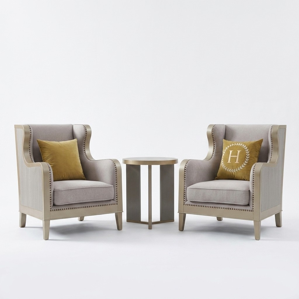 sessel Set Polster Einsitzer 2x Lounge club design stÃ¼hle luxus mÃ¶bel hotel