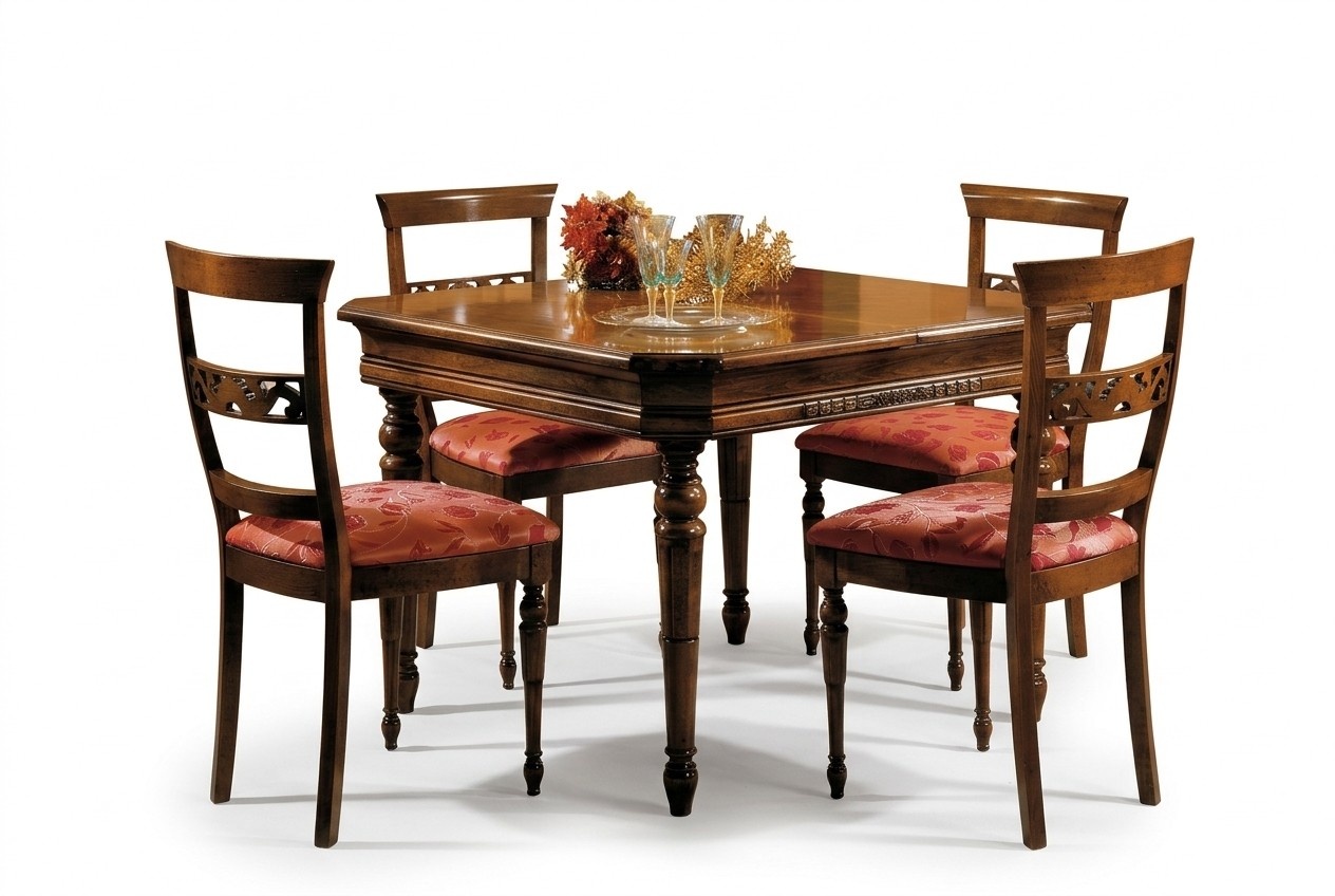 Set Ess Gruppe Holz Tisch Tische 5tlg Komplett Set Esstisch 4 StÃ¼hle Esszimmer