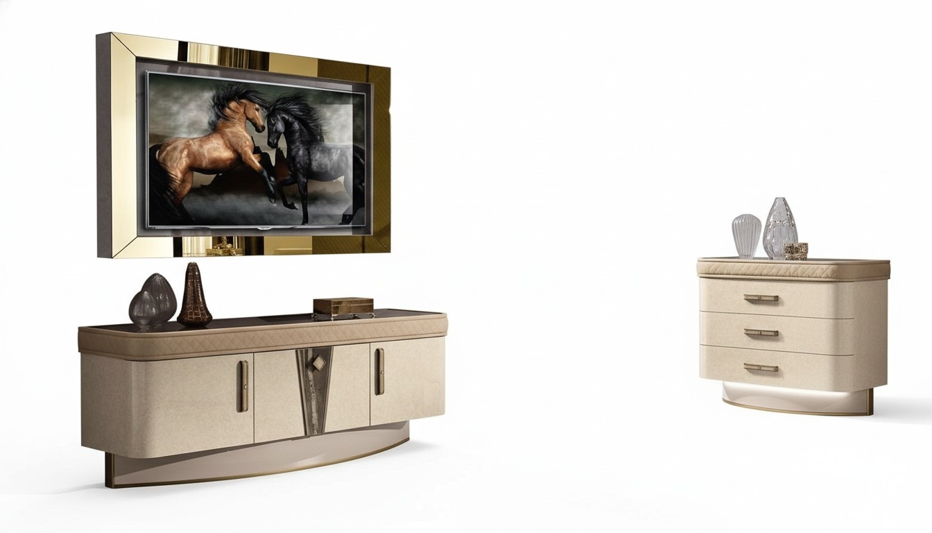 Set Modern Wohnwand Kommode RTV Wohnzimmer WohnwÃ¤nde Wohnzimmer Set TV-Rahmen