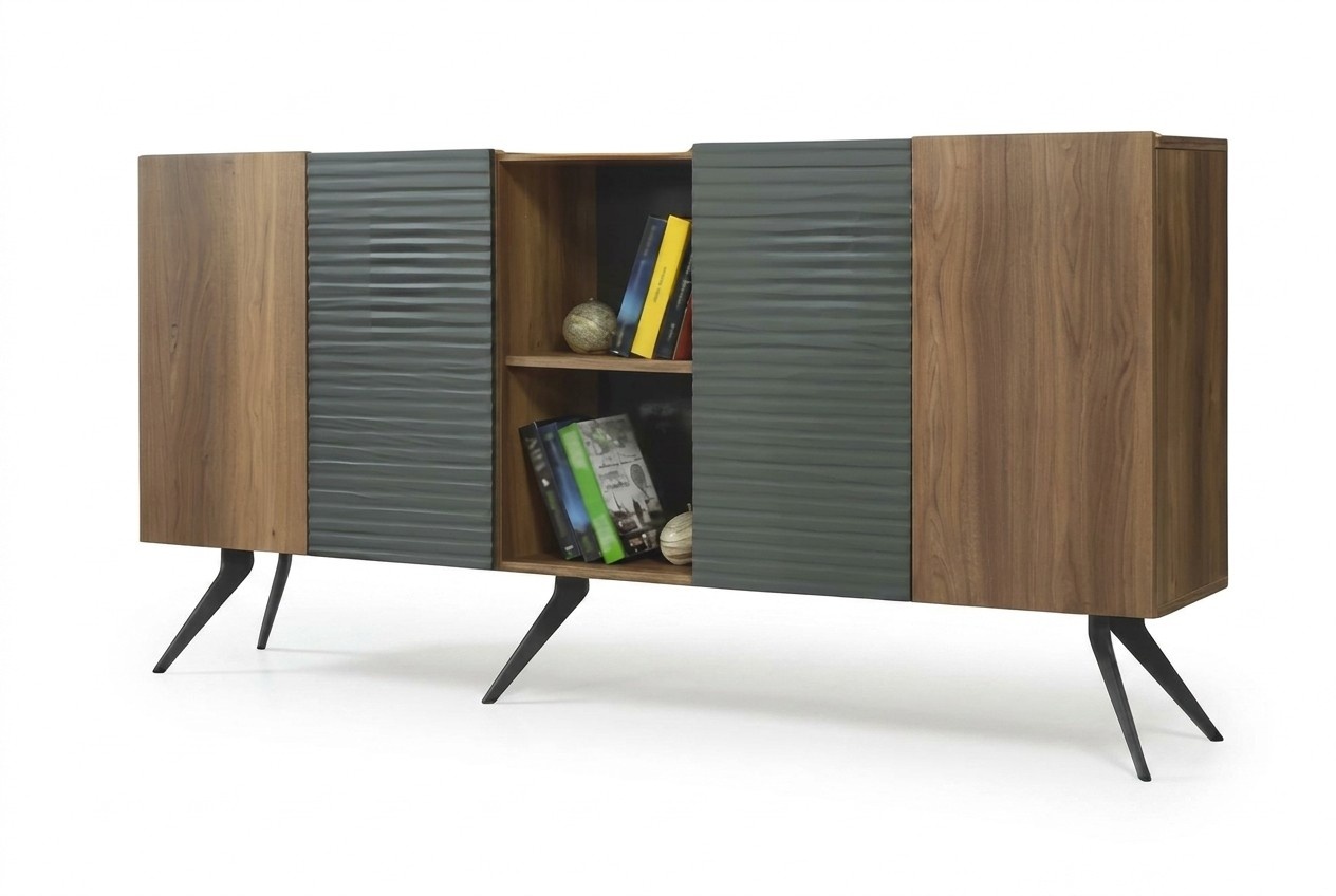 Sideboard Anrichte Beistellschrank BÃ¼roschrank Wohnzimmer Arbeitszimmer