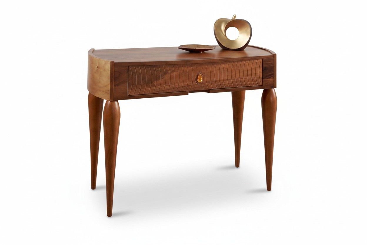 Sideboard Konsolentisch Holz Seitentische Wandtisch Konsole MÃ¶bel Konsolen Braun