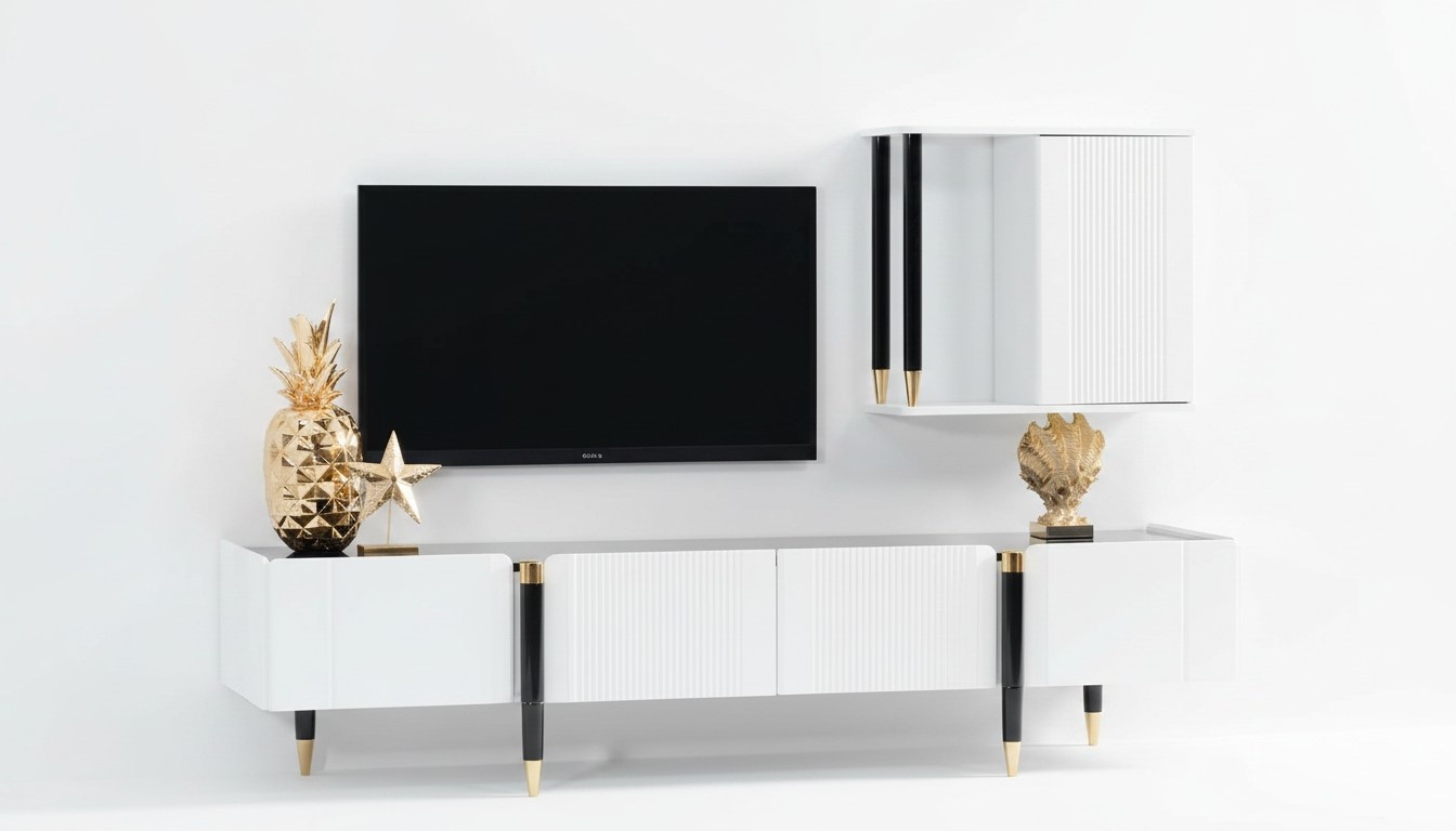 Sideboard Schrank tv Holz Lowboard Kommode Design MÃ¶bel Neu Wohnwand rtv Schrank