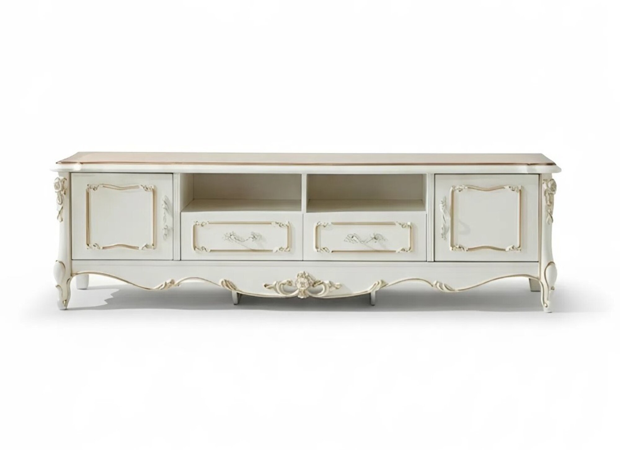 Sideboard WeiÃ Luxus Elegantes Wohnzimmer Kommode SchrÃ¤nke Lowboard MÃ¶bel