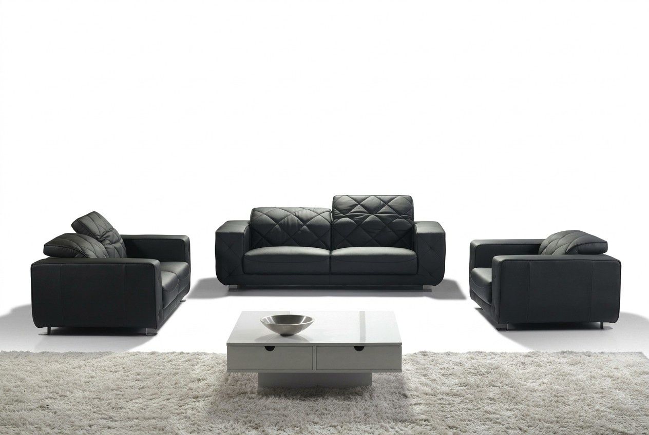 Sitzlandschaft Sofa Couchgarnituren Polster Sitz Couchen Sofas 3+1+1 Set Neu