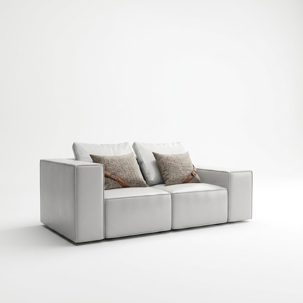 Sofa 2 Sitzer Big XXL Couch Sofas Couchen Wohnzimmer Design Neu