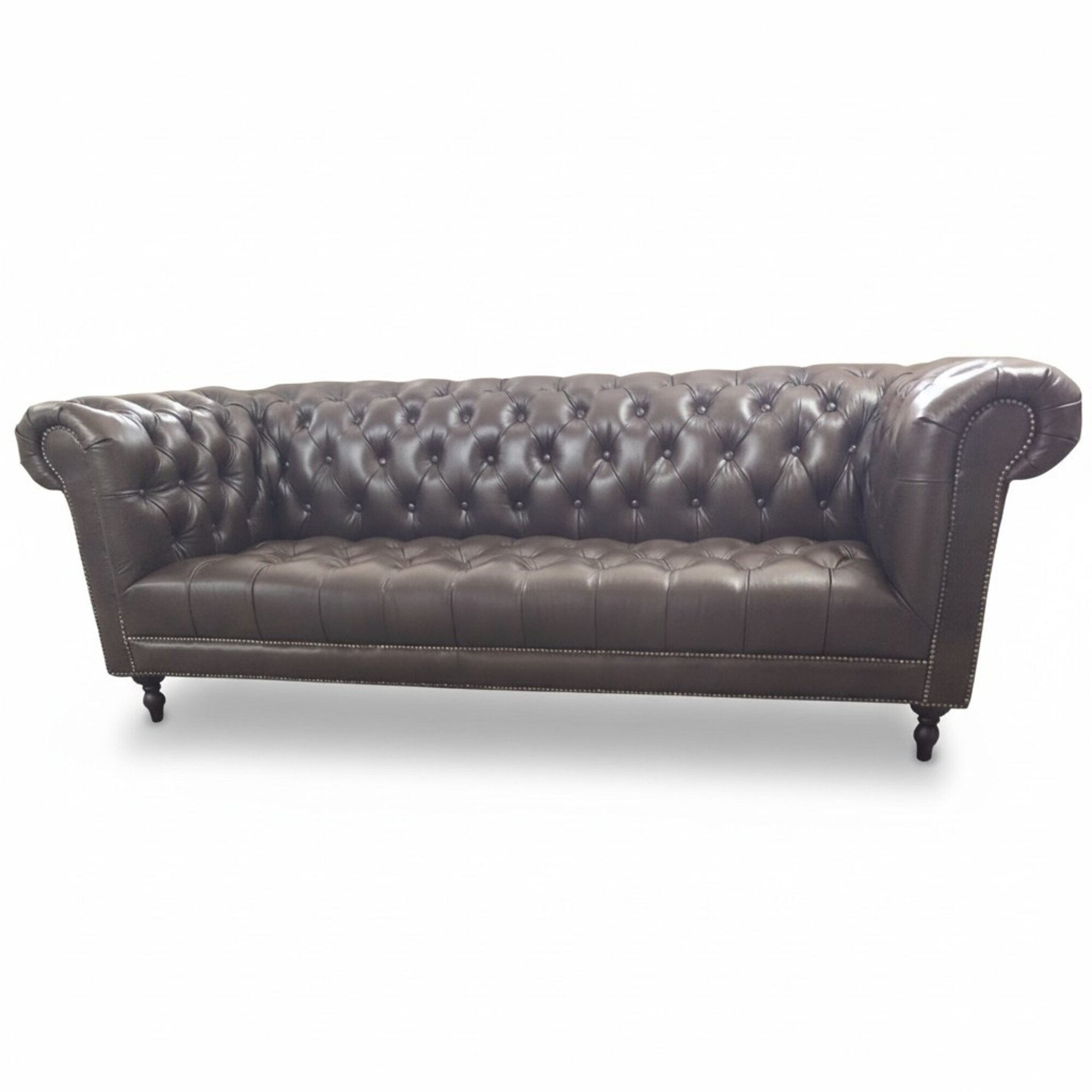 Sofa 4 Sitzer Chesterfield Couch Luxus 245cm Ledersofa Couchen MÃ¶bel