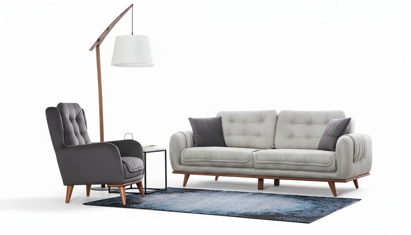 Sofa Couch 3+1 Sitz Sofagarnitur Couchen Polster MÃ¶bel Sofas Set Gruppe