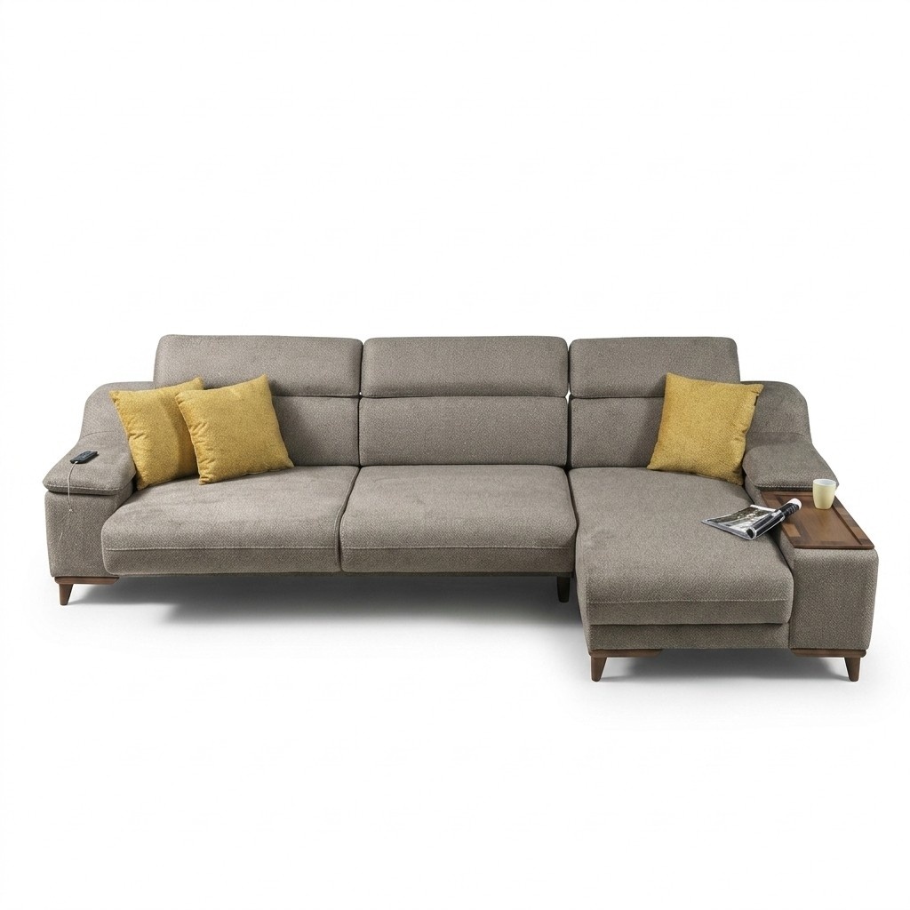Sofa Couch Ecksofa L-form Polster Modern Wohnzimmer Relax Sitz Luxus MÃ¶bel