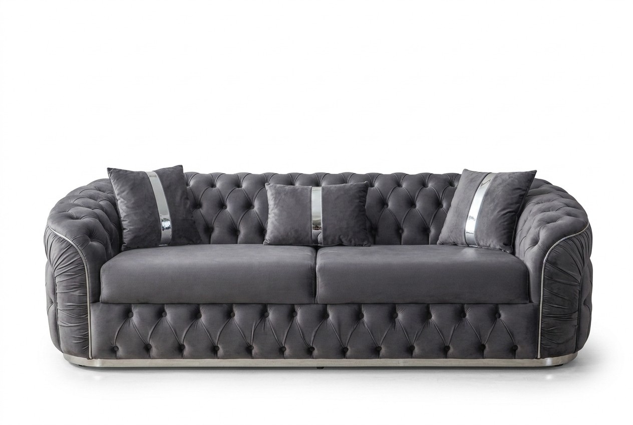 Sofa im modernen Stil Ãsthetik der Formen im Mittelpunkt des Raumes